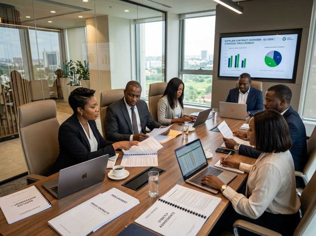 black professionals discussing c… 202605170135